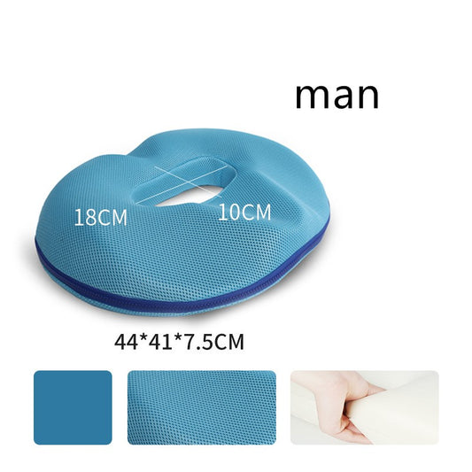Ergonomic Memory Foam Seat Cushion – Tailbone Pain Relief & Posture Support