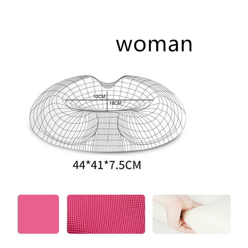 Ergonomic Memory Foam Seat Cushion – Tailbone Pain Relief & Posture Support