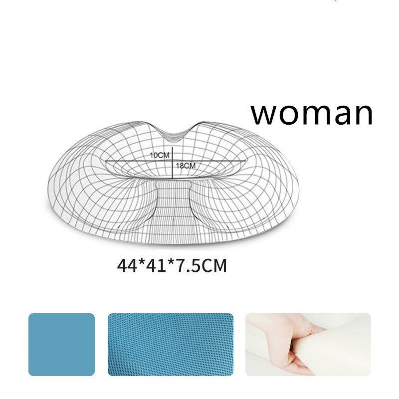 Ergonomic Memory Foam Seat Cushion – Tailbone Pain Relief & Posture Support