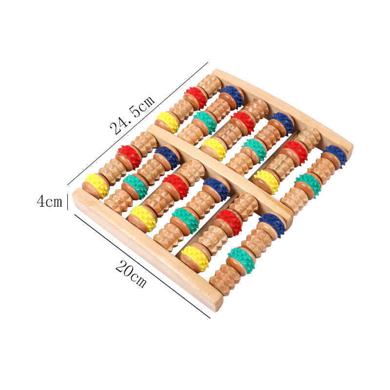 Deep Relief Foot Massager Roller – Natural Pain Relief Therapy Tool