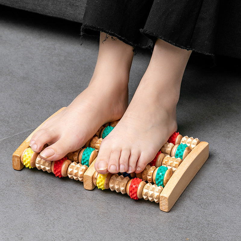 Deep Relief Foot Massager Roller – Natural Pain Relief Therapy Tool
