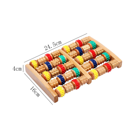 Deep Relief Foot Massager Roller – Natural Pain Relief Therapy Tool